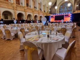 crystal globes centrepieces3 birminghamgreathall