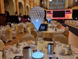 crystal globes centrepieces7 birminghamgreathall