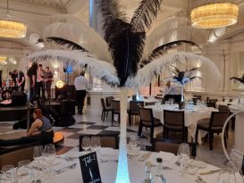 feather centrepieces andaz london2