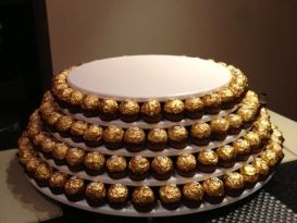 ferrero cake stand