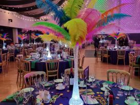 illuminated feather table centres poole- lighthouse11