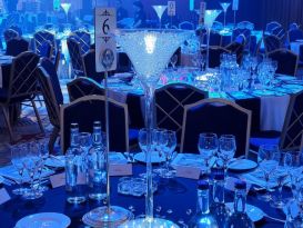 martini vase centrepieces london1