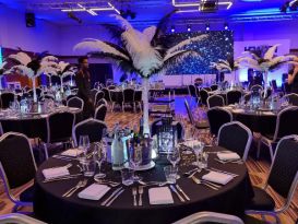 ostrich feathers reading FC1